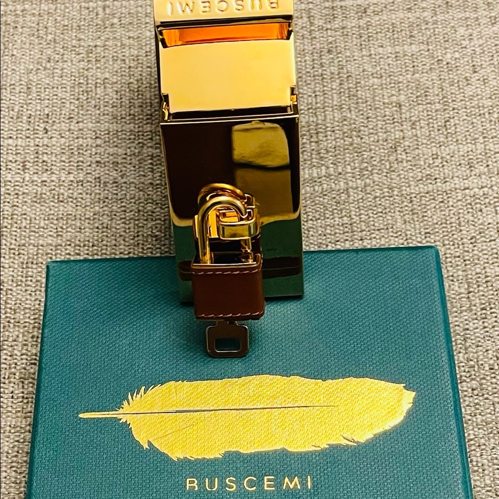 Buscemi Mens brown Belt 38 inch